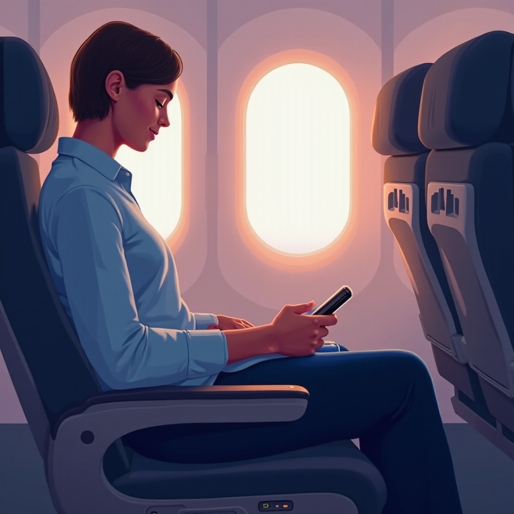 如何在長途飛行中更快地為手機充電