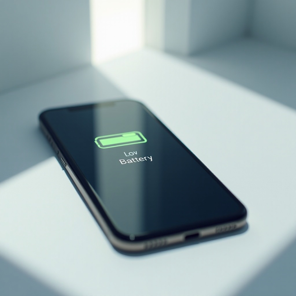 電話電池電量低