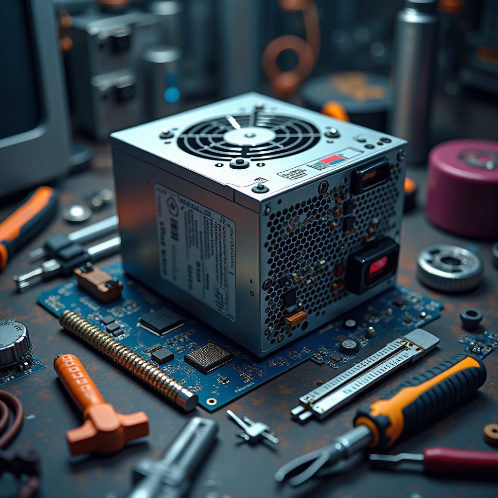 如何修理電腦的電源供應器
