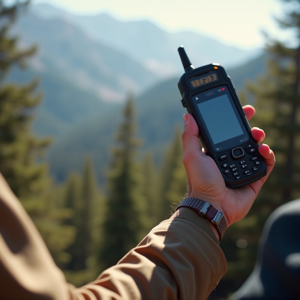 衛星電話用於避免監控